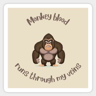 My Ancestor Monkey Sticker